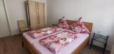 Ein Bett oder Betten in einem Zimmer der Unterkunft Silvia Hüls