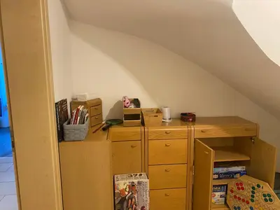 Die Bibliothek in der Ferienwohnung