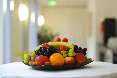 Essen im Hotel oder in der Nähe