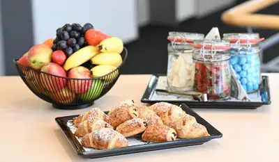 Essen im Hotel oder in der Nähe