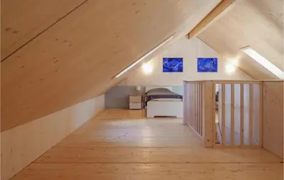 Ein Bett oder Betten in einem Zimmer der Unterkunft Ferienpark Wolfsschluchtht