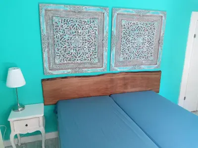 Ein Bett oder Betten in einem Zimmer der Unterkunft Casa Livia