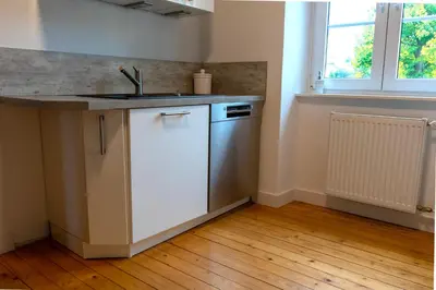 Küche/Küchenzeile in der Unterkunft Ferienhaus Reuter