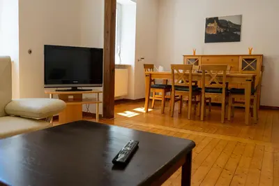 TV/Unterhaltungsangebot in der Unterkunft Ferienhaus Reuter