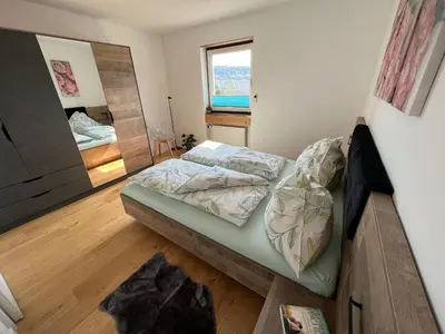 Ein Bett oder Betten in einem Zimmer der Unterkunft Traum Berg - Koppelberg 1