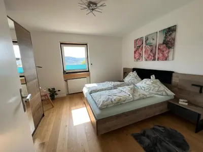 Ein Bett oder Betten in einem Zimmer der Unterkunft Traum Berg - Koppelberg 1