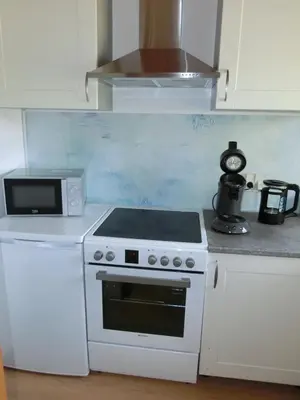 Küche/Küchenzeile in der Unterkunft Einliegerwohnung in Stromberg-Schindeldorf