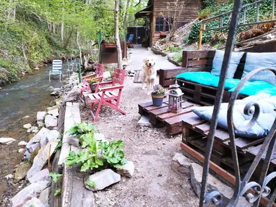 Naturlandschaft in der Nähe des Bed & Breakfasts