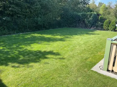 Ein Garten an der Unterkunft Majo