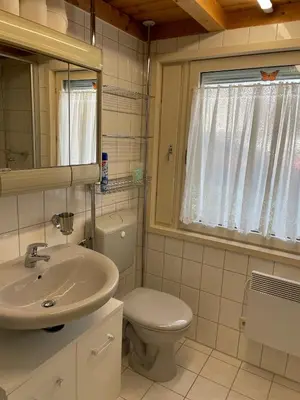 Ein Badezimmer in der Unterkunft Majo