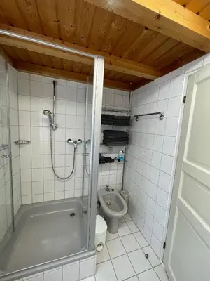 Ein Badezimmer in der Unterkunft Majo