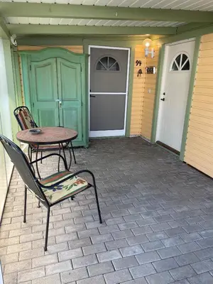 Ein Patio oder anderer Außenbereich in der Unterkunft Majo
