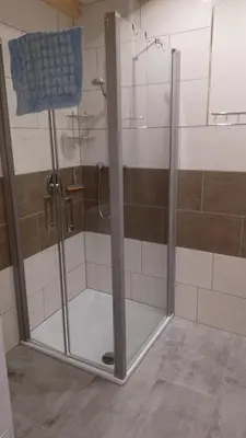Ein Badezimmer in der Unterkunft Meyer Holiday
