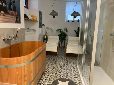 Ein Badezimmer in der Unterkunft Ferienhaus Mosel 2.0
