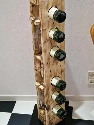 Getränke in der Unterkunft Ferienwohnung Nr.3