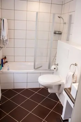 Ein Badezimmer in der Unterkunft Schöne Ferienwohnung in der Welterbe Region