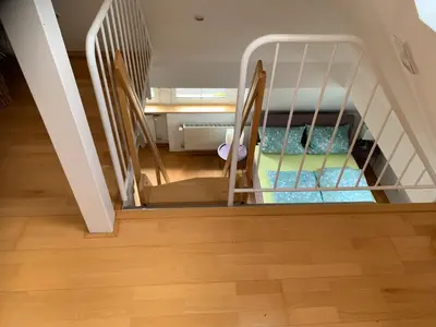 Ein Bett oder Betten in einem Zimmer der Unterkunft Ferienwohnung Moseltraum