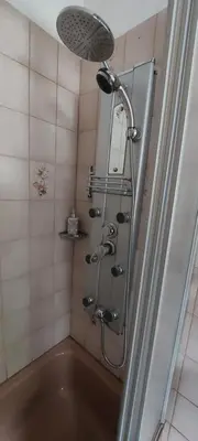 Ein Badezimmer in der Unterkunft Black Bear Bikers Pub-Hotel