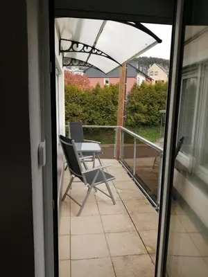 Ein Balkon oder eine Terrasse in der Unterkunft Fewo1926