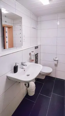 Ein Badezimmer in der Unterkunft Fewo Thielke Fewo 3 Tummelchen