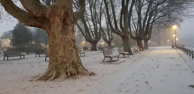 Ferienwohnung Am Geysirzentrum im Winter