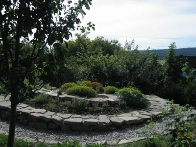 Ein Garten an der Unterkunft Gasthof Zuck