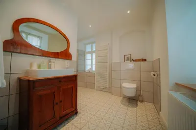 Ein Badezimmer in der Unterkunft Residenz Moselliebe