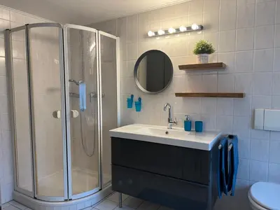 Ein Badezimmer in der Unterkunft UferZeit - Dein Ankerplatz an der Mosel