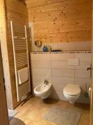 Ein Badezimmer in der Unterkunft EifelGlückV