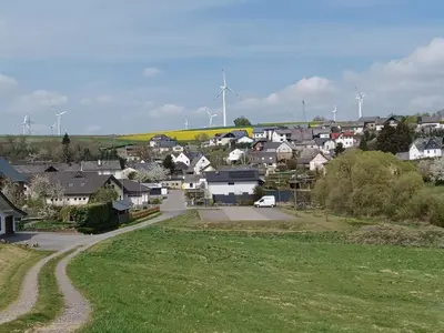 Naturlandschaft in der Nähe der Ferienwohnung