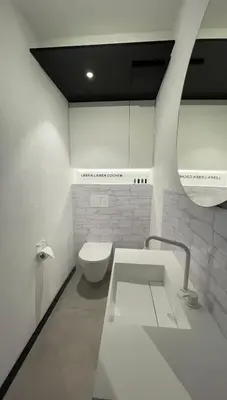 Ein Badezimmer in der Unterkunft Moselfreude