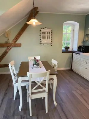 Grundriss der Unterkunft Neue Ferienwohnung im alten Forsthaus