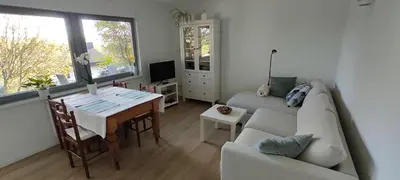 TV/Unterhaltungsangebot in der Unterkunft gemütliche Wohnung mit Kamin - Sunny Hill Holiday Home