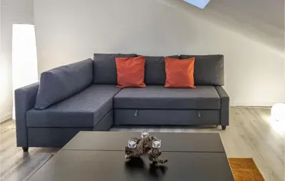 Ein Sitzbereich in der Unterkunft Gorgeous Apartment In Trier With Wifi