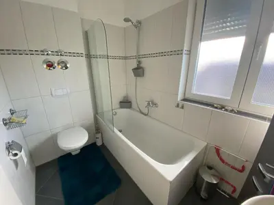 Ein Badezimmer in der Unterkunft Mani´s Feriendomizil