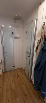 Ein Badezimmer in der Unterkunft Hochwertiges Apartment mit 3 Räumen und Terrasse statt Hotelzimmer - Festung zu Ketghe, Nähe Koblenz