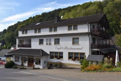 Das Gebäude in dem sich das Hotel befindet