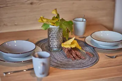 Essen in der Ferienwohnung oder in der Nähe