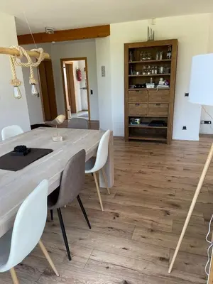 Küche/Küchenzeile in der Unterkunft Das gelbe Landhaus
