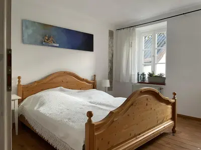 Ein Bett oder Betten in einem Zimmer der Unterkunft Gartenhaus - a68978