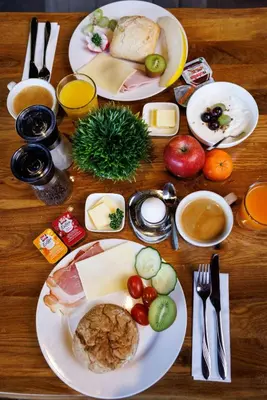 Essen im Hotel oder in der Nähe