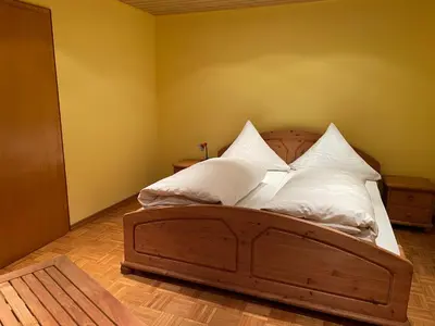 Ein Bett oder Betten in einem Zimmer der Unterkunft Ferienhaus Sofia