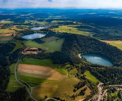 Naturlandschaft in der Nähe des Aparthotels