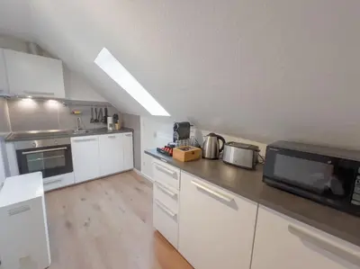Küche/Küchenzeile in der Unterkunft 2-Zimmer Apartment 52 qm bis zu 4 Personen