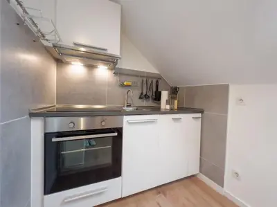 Küche/Küchenzeile in der Unterkunft 2-Zimmer Apartment 52 qm bis zu 4 Personen