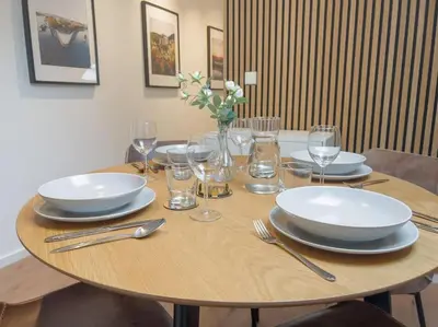 Grundriss der Unterkunft 2-Zimmer Apartment 52 qm bis zu 4 Personen