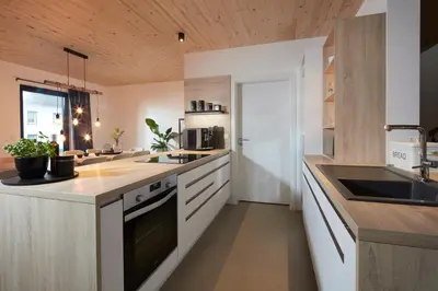 Küche/Küchenzeile in der Unterkunft Chalet 48