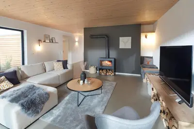 TV/Unterhaltungsangebot in der Unterkunft Chalet 48