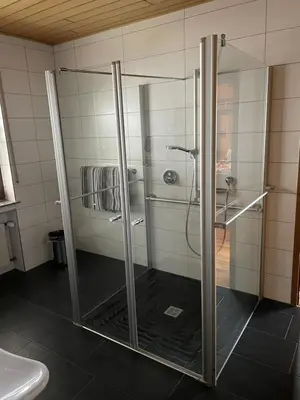 Ein Badezimmer in der Unterkunft Ferienhaus Eifelblick