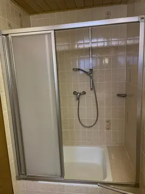 Ein Badezimmer in der Unterkunft Ferienhaus Eifelblick